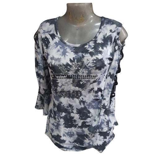 Designer Girls Printed Top  by Yash Enterprises