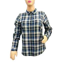 Fancy Formal Check Shirt For Ladies