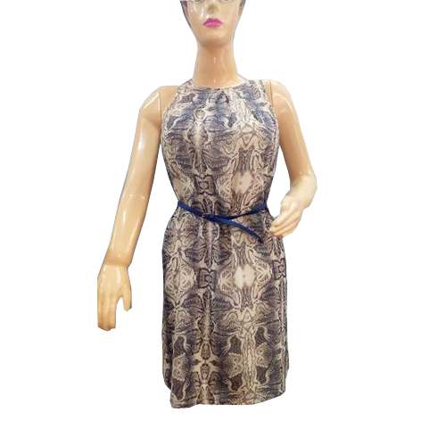 Ladies Sleeveless One Piece Dress by D19 Fashion