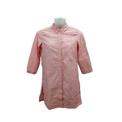 Plain Light Pink Shirt For Ladies