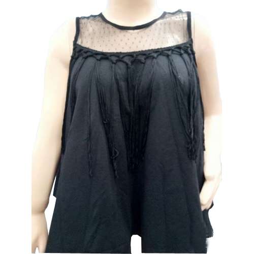 Trendy Black Off Shoulder Top by D19 Fashion