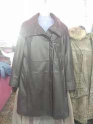 Winter wear Long leather Jacket 
