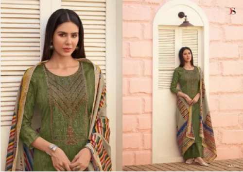 All colors Casual Wear Jam Cotton Embroidered Suits