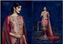 Belliza Royal Embroidered pure santoon Silk Suits thumb 3