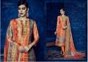 Belliza Royal Embroidered pure santoon Silk Suits thumb 4