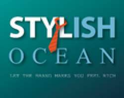 Stylish Ocean logo icon