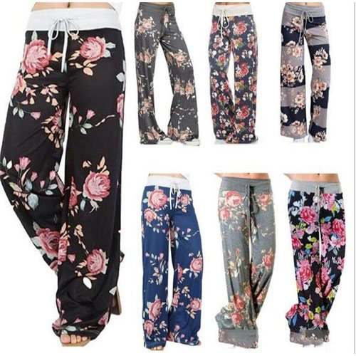 Casual Printed Cotton Palazzo 