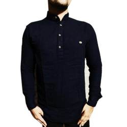 Plain Black Shirt For Men