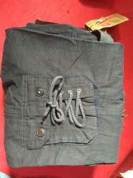 Plain Grey Crago Pant For Mens