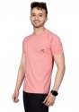 Half Sleeve Plain Round Neck Men Tshirt  thumb 1
