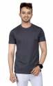 Half Sleeve Plain Round Neck Men Tshirt  thumb 2