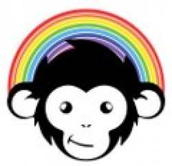 Rainbow Monkey logo icon