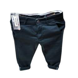 Mens Black Chinos Trouser