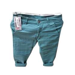Stylish Cotton Blue Trouser