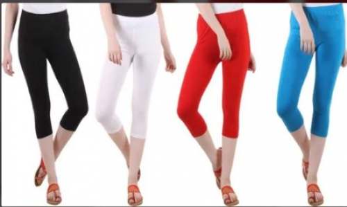 Mid Waist Cotton Spandex Leggings, 4-Way Stretchable, Casual Wear, Slim Fit  at Rs 140 in Bengaluru