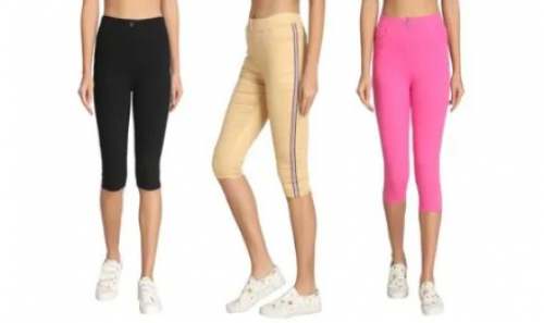 Stretchable Cotton Leggings at Rs 180, Cotton Tights in Tiruppur