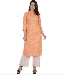 Ladies Stylish Printed Kurti Palazzo