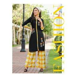 Swan Dani Kurti With Palazzo