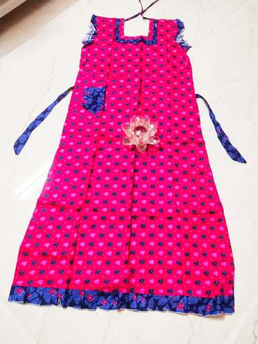 Square Neck Ladies Cotton Nighty