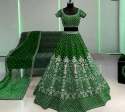 Heavy Satin Silk Embroidery Lehenga Choli thumb 1
