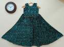 Kids Velvet Sequence Embroidery Lehenga thumb 1