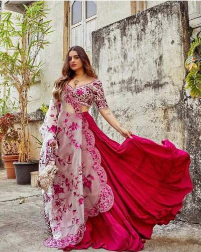 NEW DESIGNER RAFFLE LEHENGA CHOLI