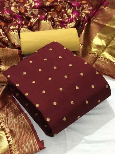 New Jacard Butti Banarasi Suits