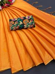New Rich Rambo Silk Fabric Saree