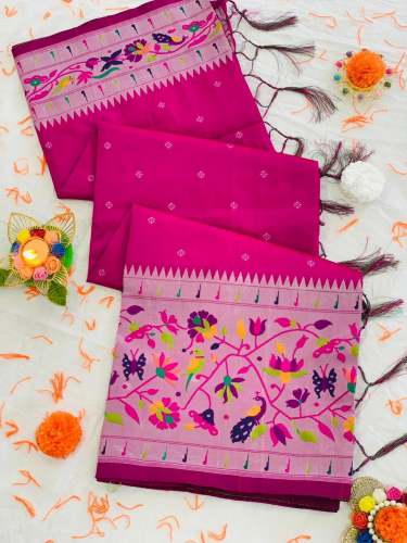Pure Ikat Paithani Saree