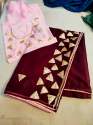 Pure Organza Jaipuri Saree thumb 9