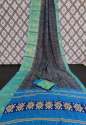 Soft Cotton Silk Jaquese Panel Saree thumb 4