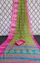 Soft Cotton Silk Jaquese Panel Saree thumb 5