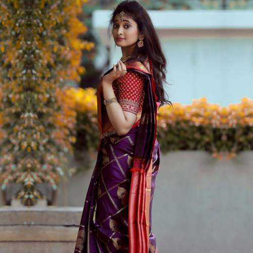 Soft Lichi Art Silk Saree
