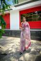 Soft Pure Organza Sequence Silk Saree thumb 6