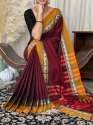 Stylish Hand Woven South Cotton Saree thumb 4