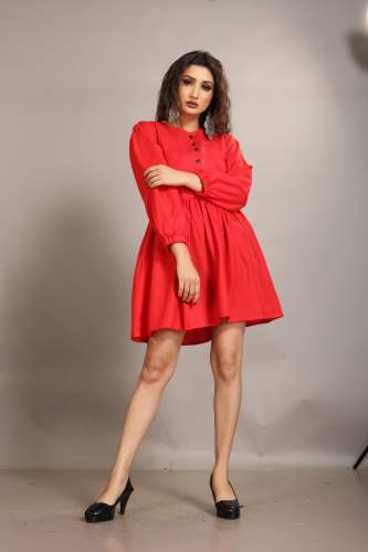 red tunic by ROOP LABEL