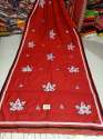handloom cottonsilk Applique mirror work saree thumb 4