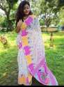 Moharani Dhakai jamdani partywear saree thumb 7