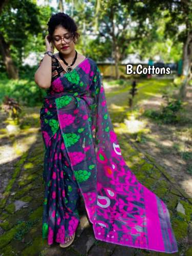moharani Dhakai jamdani saree