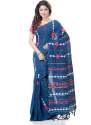 Moharani handloom khadi allpique  sarees online thumb 3