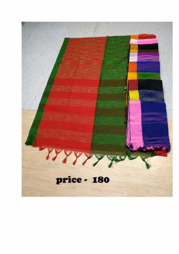 Plain Cotton Lining Saree