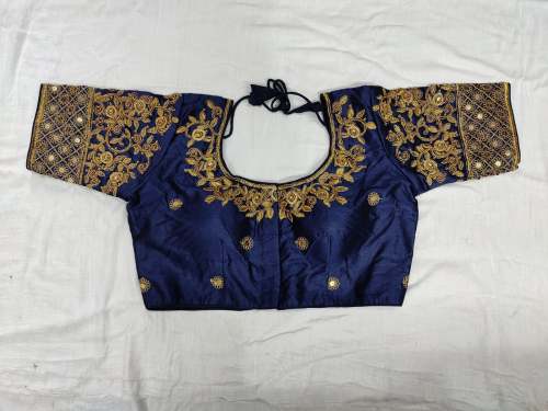 Exclusive Fantom Silk Maggam work Blouse by Tanti Ghar Plus