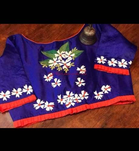 Hand Embroidery Work Blouse