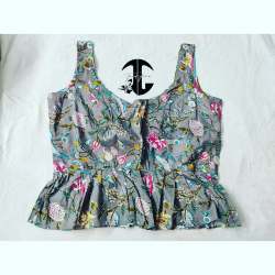 Peplum Top Style Designer Blouse