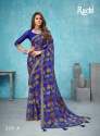 Chiffon Border Saree thumb 2