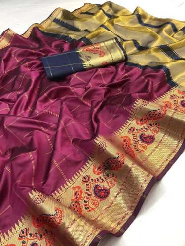 Exclusive Lichi Silk Saree by ns textile