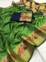 Exclusive Lichi Silk Saree thumb 1