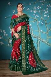 New Arrival Bandhani Saree