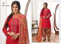 Patiala Unstitched Dress  thumb 7