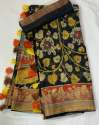 pure-linen-flower-print-saree